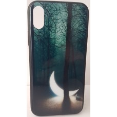 Husa eleganta ultra-subtire de lux pentru iPhone 7/8, patern - Luxury ultra-thin case for iPhone 7/8, patern "Half moon"